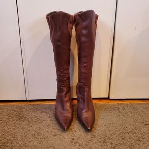 AK Anne Klein Brown Boots, Size 8